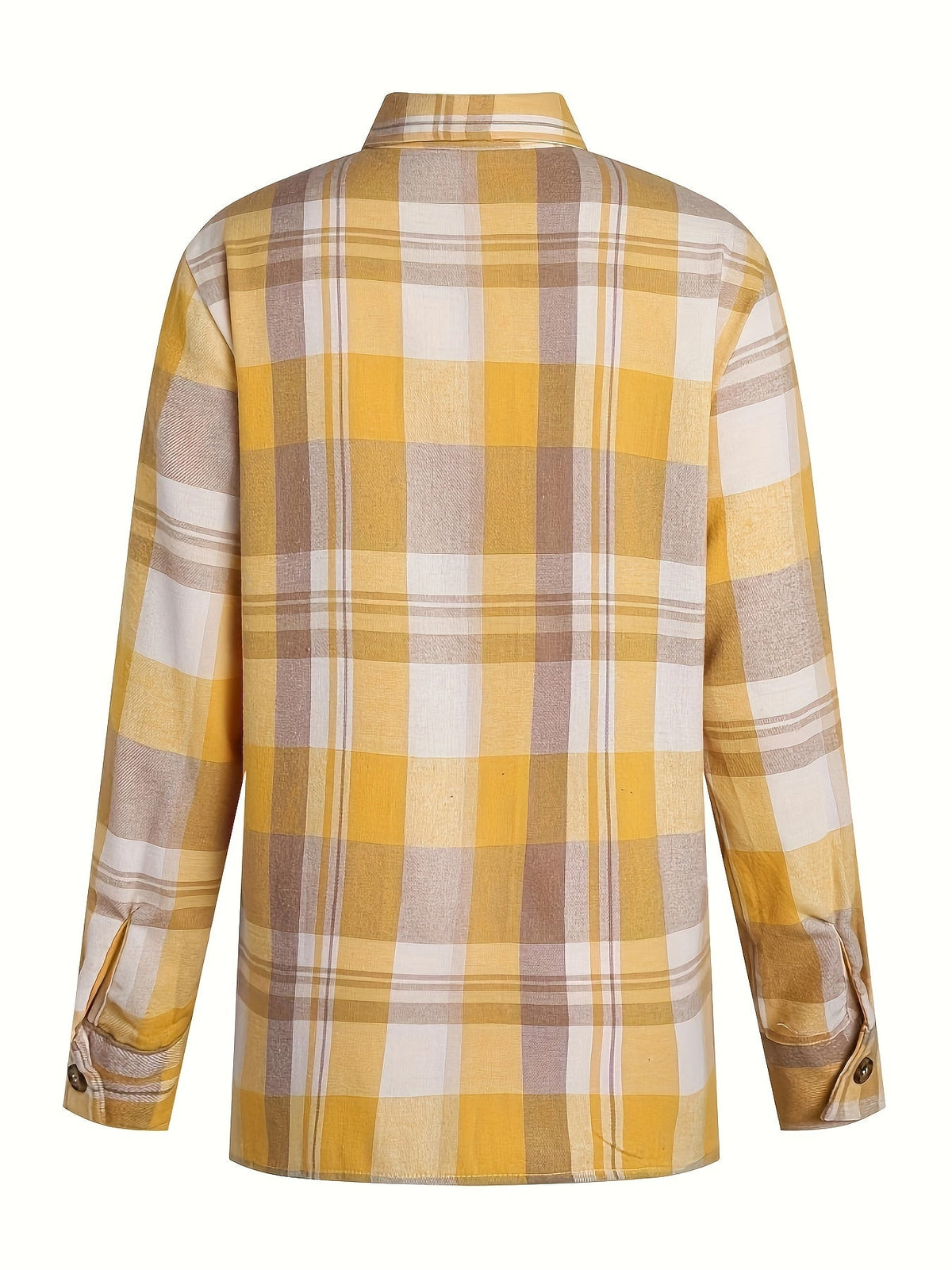 LYRA | Long Sleeve Plaid Overshirt