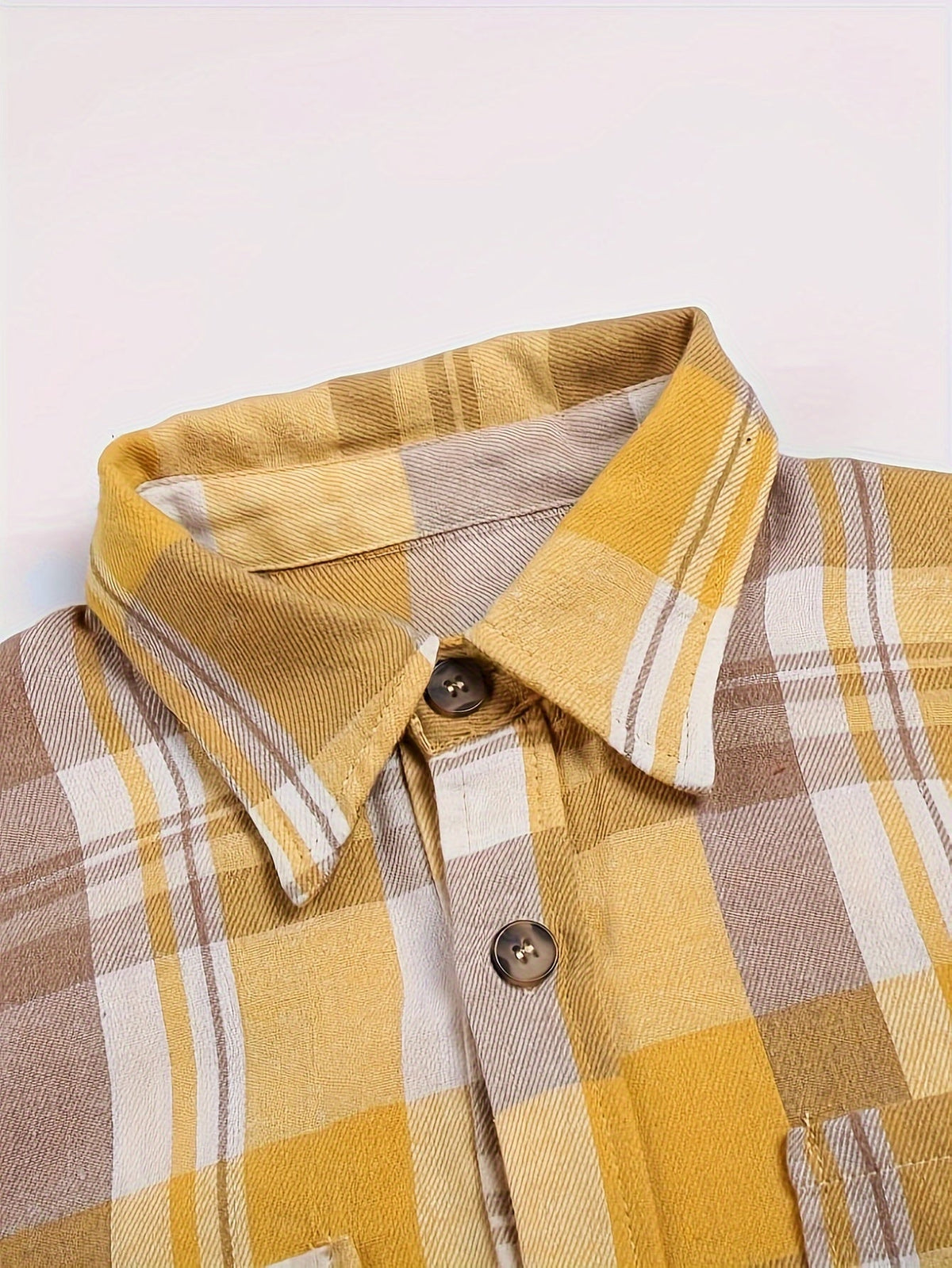 LYRA | Long Sleeve Plaid Overshirt