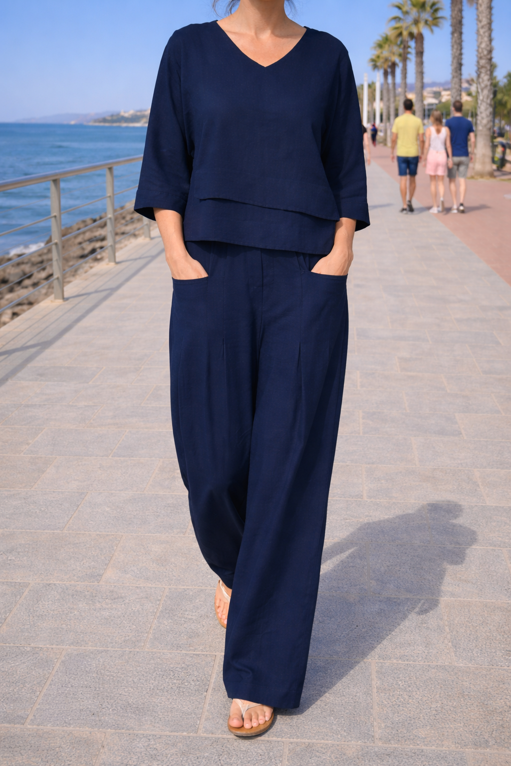 Santoro | Breathable Cotton-Linen Set