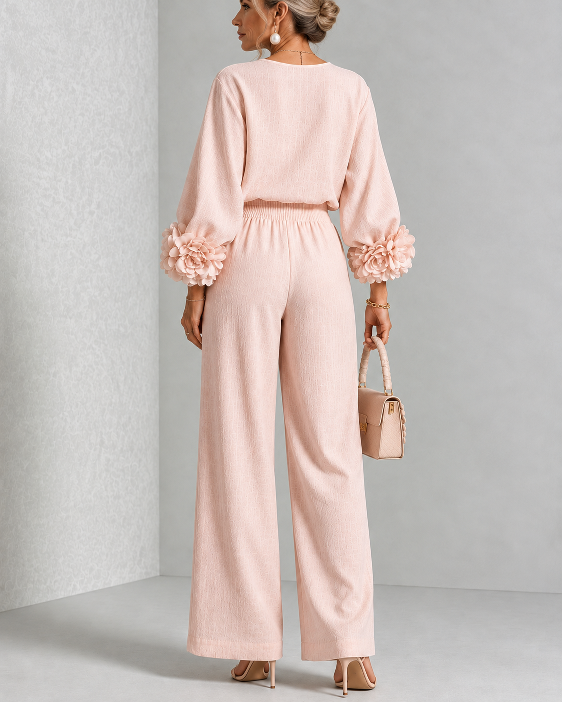 ROSALIE | FLORAL CUFF TWO-PIECE SET