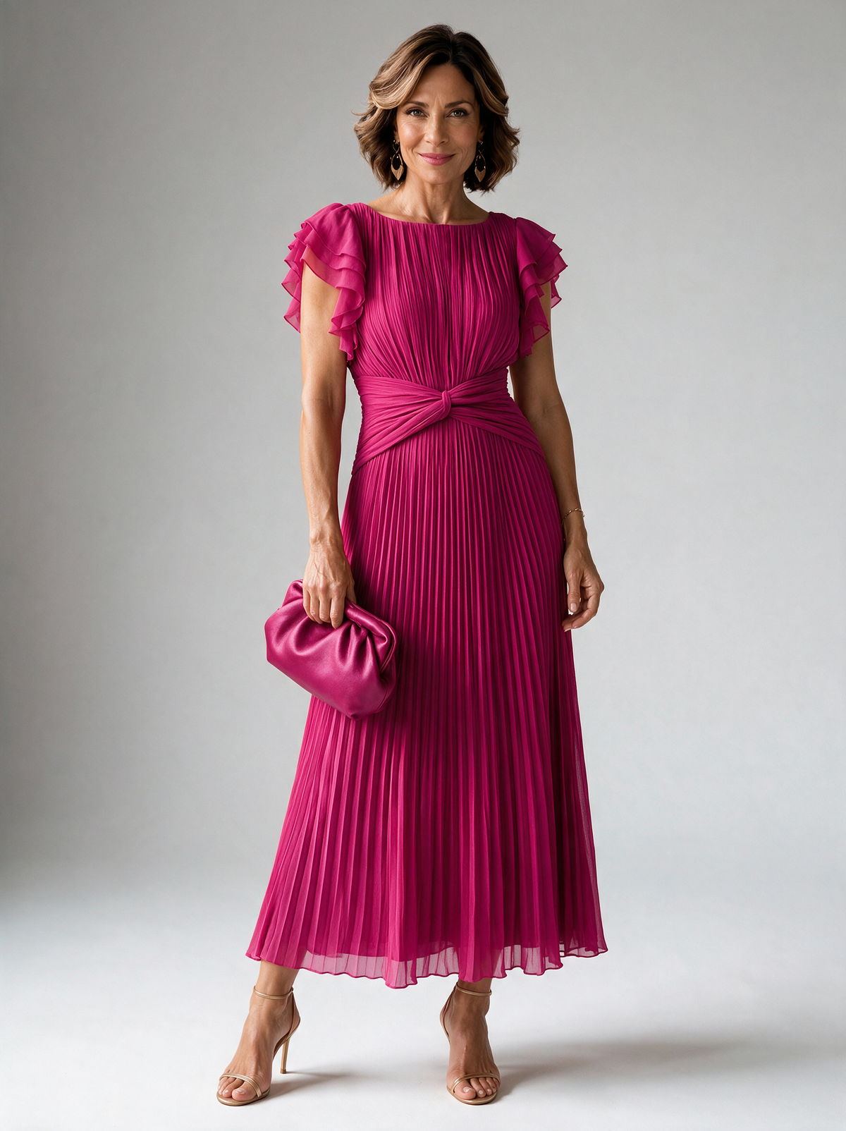 Bennora | Classic Pleated Dress
