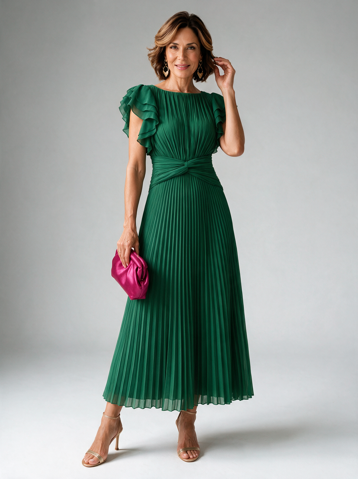 Bennora | Classic Pleated Dress