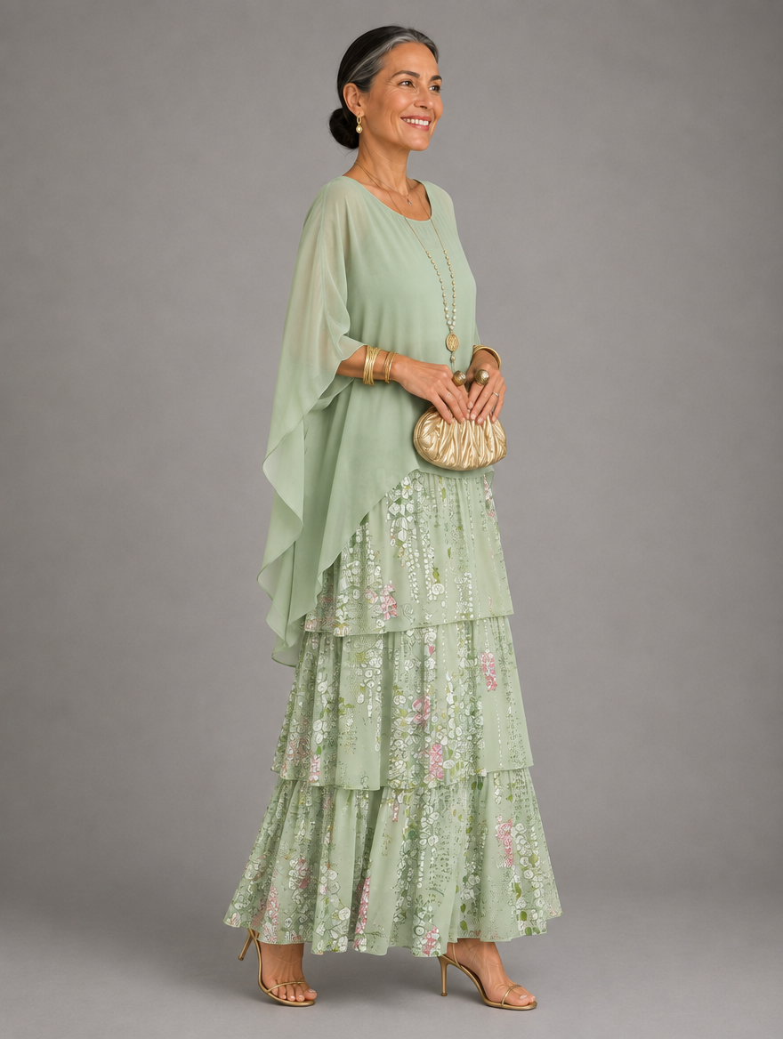 Lara™ | Elegant Flowing Maxi Dress