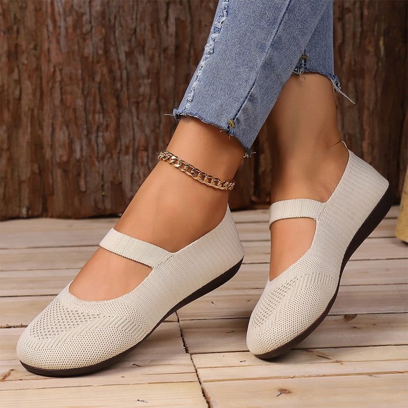 Annie™ Breathable Knit Ballet Flats