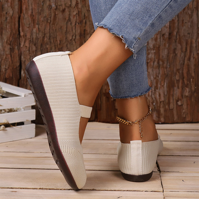Annie™ Breathable Knit Ballet Flats