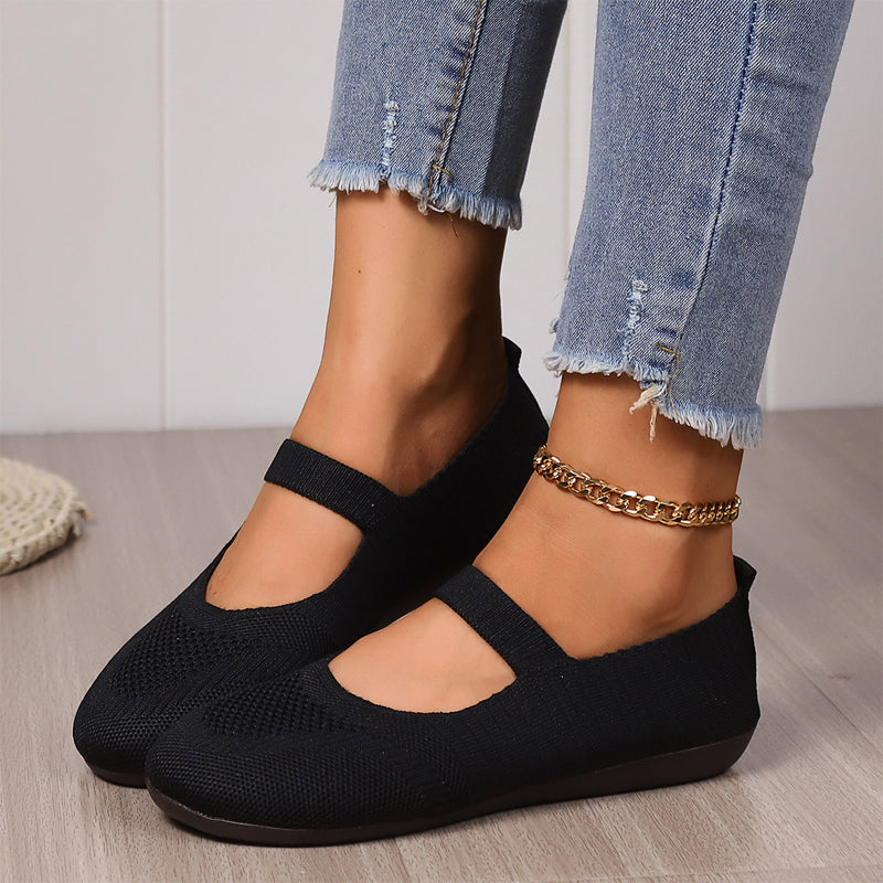 Annie™ Breathable Knit Ballet Flats