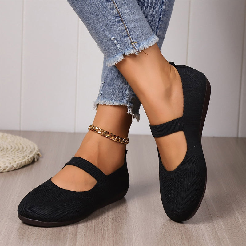 Annie™ Breathable Knit Ballet Flats