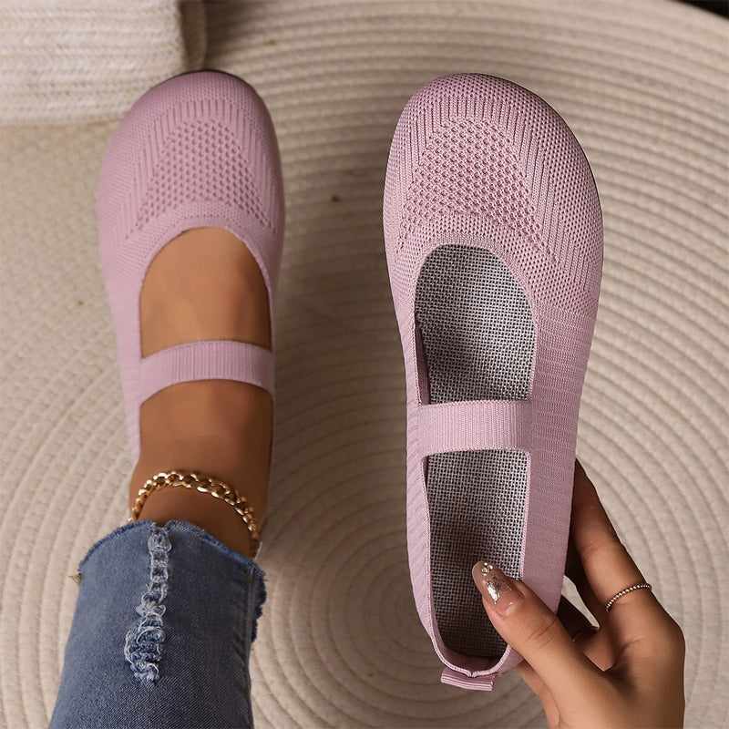 Annie™ Breathable Knit Ballet Flats