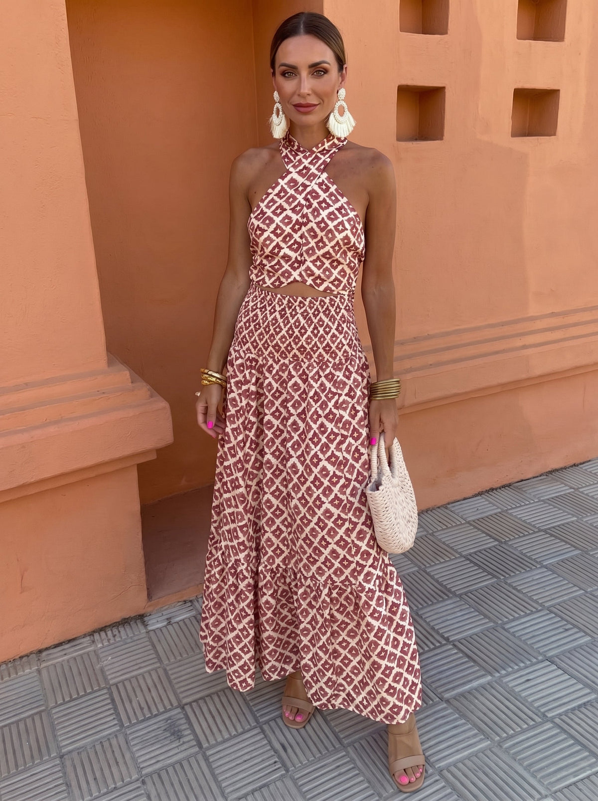 Elsa | Elegant Off-Shoulder Set